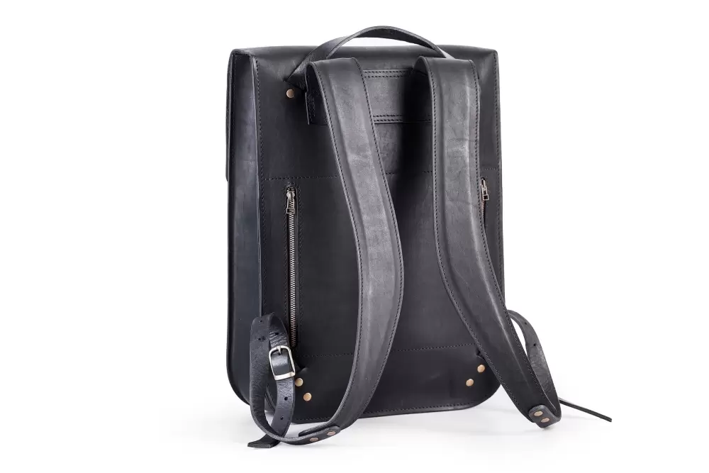 Спинка рюкзака "Эридан" черного цвета